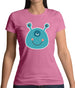 Smiley Face Alien Womens T-Shirt