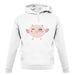 Smiley Face Baby Owl unisex hoodie