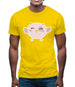 Smiley Face Baby Owl Mens T-Shirt