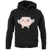 Smiley Face Baby Owl unisex hoodie