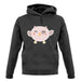 Smiley Face Baby Owl unisex hoodie