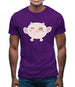 Smiley Face Baby Owl Mens T-Shirt