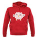 Smiley Face Baby Owl unisex hoodie