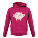 Smiley Face Baby Owl unisex hoodie