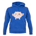 Smiley Face Baby Owl unisex hoodie