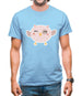 Smiley Face Baby Owl Mens T-Shirt