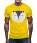 Smiley Face Badger Mens T-Shirt