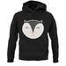 Smiley Face Badger unisex hoodie