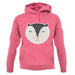 Smiley Face Badger unisex hoodie