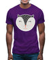 Smiley Face Badger Mens T-Shirt