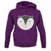 Smiley Face Badger unisex hoodie