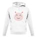 Smiley Face Blob unisex hoodie