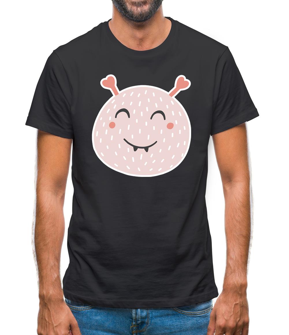 Smiley Face Blob Mens T-Shirt