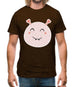 Smiley Face Blob Mens T-Shirt