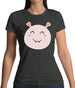 Smiley Face Blob Womens T-Shirt