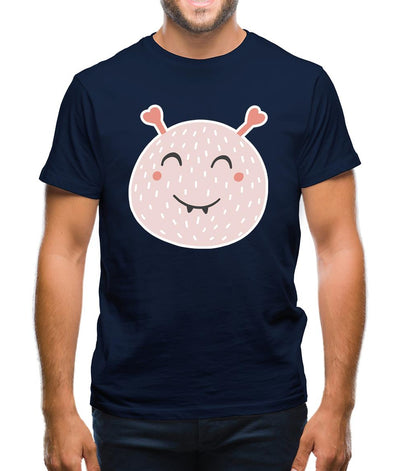 Smiley Face Blob Mens T-Shirt