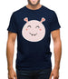Smiley Face Blob Mens T-Shirt