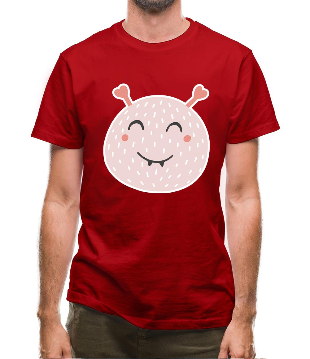 Smiley Face Blob Mens T-Shirt