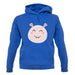 Smiley Face Blob unisex hoodie