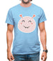 Smiley Face Blob Mens T-Shirt
