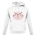 Smiley Face Cat unisex hoodie