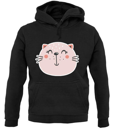 Smiley Face Cat unisex hoodie