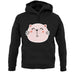 Smiley Face Cat unisex hoodie