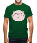 Smiley Face Cat Mens T-Shirt