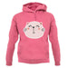 Smiley Face Cat unisex hoodie