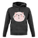 Smiley Face Cat unisex hoodie