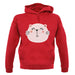 Smiley Face Cat unisex hoodie