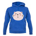 Smiley Face Cat unisex hoodie