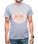 Smiley Face Chick Mens T-Shirt