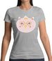 Smiley Face Chick Womens T-Shirt