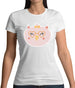 Smiley Face Chick Womens T-Shirt