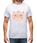 Smiley Face Chick Mens T-Shirt