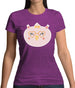 Smiley Face Chick Womens T-Shirt