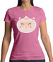 Smiley Face Chick Womens T-Shirt