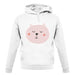 Smiley Face Dog unisex hoodie