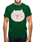 Smiley Face Dog Mens T-Shirt