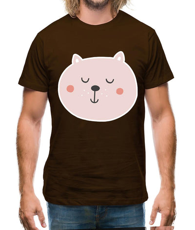 Smiley Face Dog Mens T-Shirt