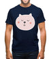 Smiley Face Dog Mens T-Shirt