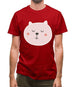 Smiley Face Dog Mens T-Shirt