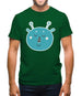 Smiley Face Martian Mens T-Shirt