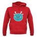 Smiley Face Martian unisex hoodie