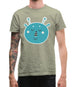 Smiley Face Martian Mens T-Shirt