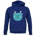 Smiley Face Martian unisex hoodie