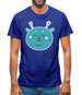 Smiley Face Martian Mens T-Shirt