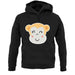 Smiley Face Monkey unisex hoodie