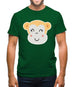 Smiley Face Monkey Mens T-Shirt